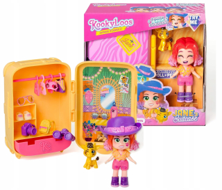 KOOKYLOOS Jane Suitcase figúrka + zvieratko